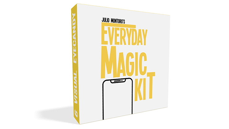 EVERYDAY MAGIC KIT (Gimmicks and online Instructions) - Julio Montoro