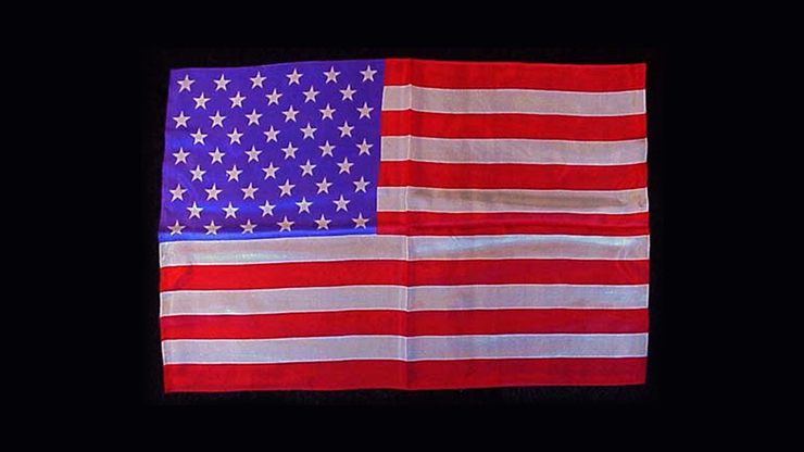 Rice Silk 12 x 18 (American Flag) - Silk King Studios