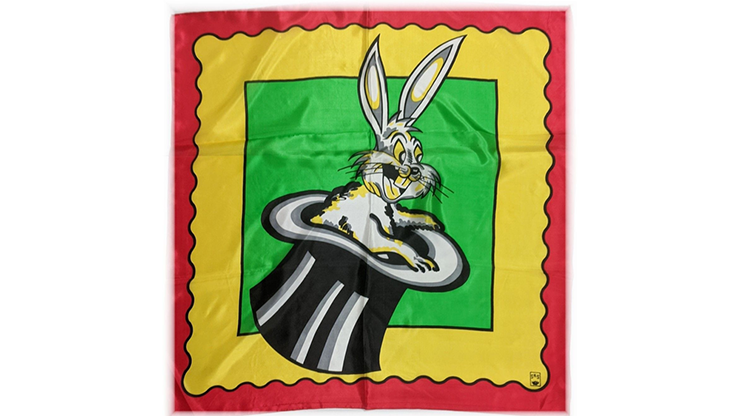 Rice Picture Silk 27 (Rabbit in Hat) - Silk King Studios