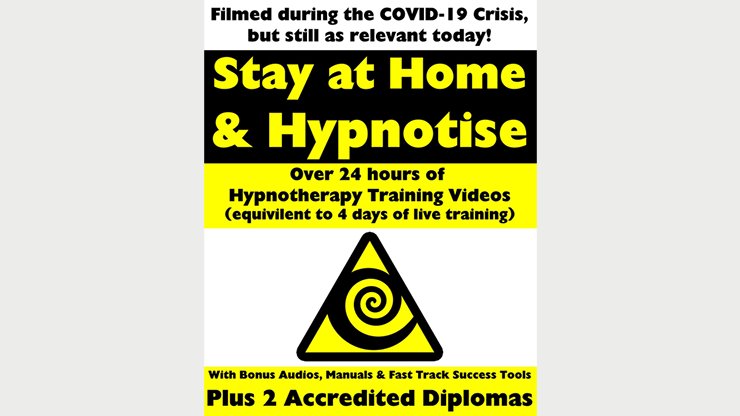 STAY AT HOME & HYPNOTIZE - HOW TO BECOME A MASTER HYPNOTIST WITH EASEBy Jonathan Royle & Stuart Harrizon Cassels Mixed Media DOWNLOAD