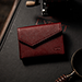 Luxury Leather Playing Card Carrier (Red) - TCC
