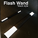 FLASH WAND (BLACK) - Victor Voitko (Gimmick and Online Instructions)