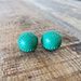 Chop Cup Balls Green Leather (Set of 2) - Leo Smetsers