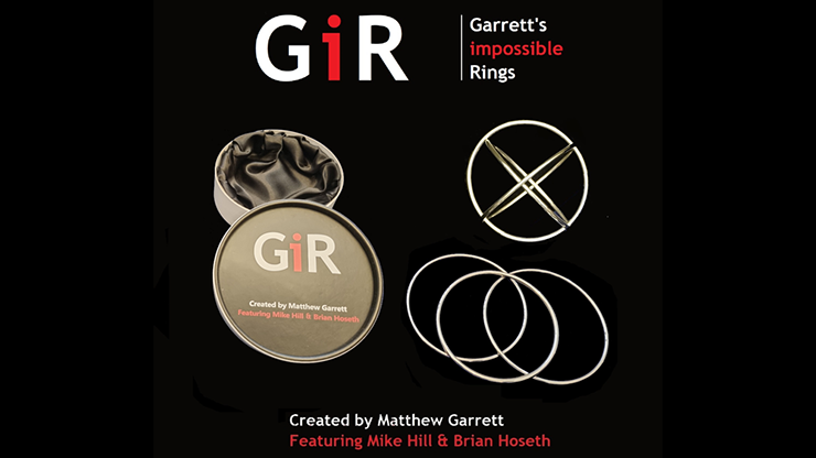 GIR Ring Set (Gimmick and Online Instructions) - Matthew Garrett