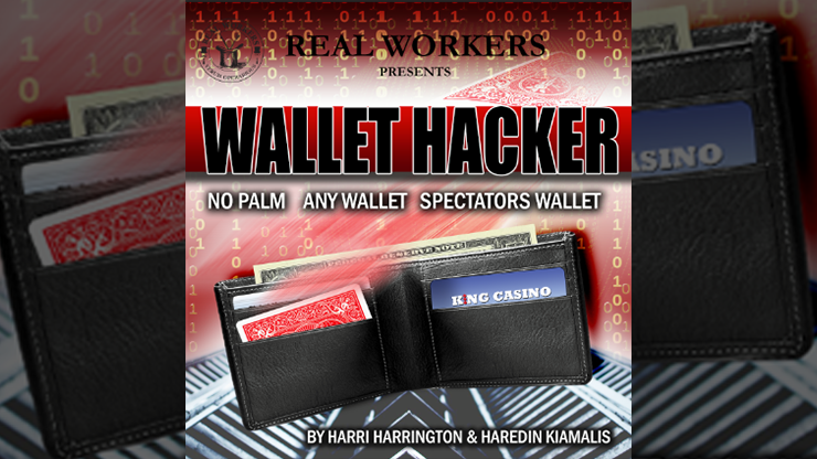 Wallet Hacker RED (Gimmicks and Online Instruction) - Joel Dickinson