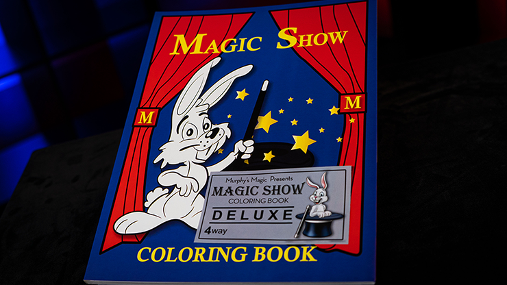 MAGIC SHOW Coloring Book DELUXE (4 way) - Murphy's Magic