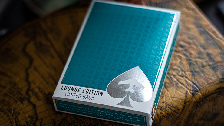 Limited Edition Lounge  in Terminal Teal - Jetsetter Playing Cards