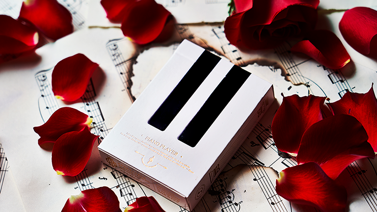 Piano Player TwoKey Edition Playing Cards - Bocopo