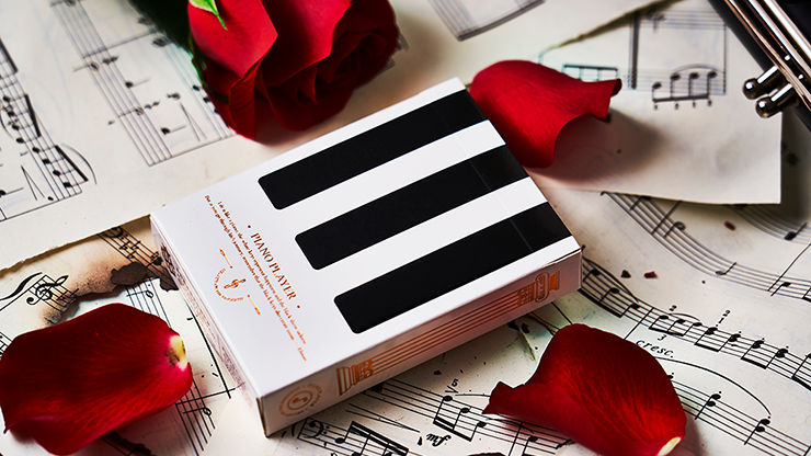 Piano Player ThreeKey Edition Playing Cards - Bocopo