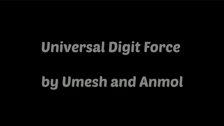 Universal Digital Force - Umesh video DOWNLOAD