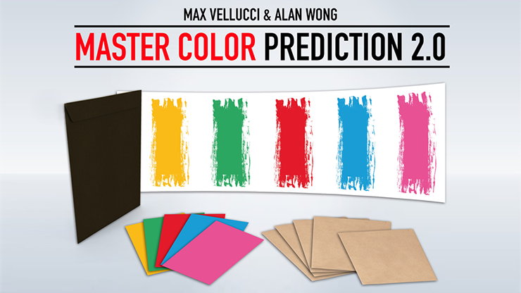 Master Color Prediction 2.0 by Max Vellucci and Alan Wong - Trick -  Murphy&#39;s Magic Supplies, Inc. - Wholesale Magic