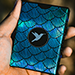 Marvelous Hummingbird Feathers (Blue) Playing Cards - Kellar