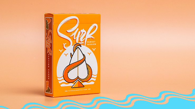 Surfboard V2 Playing Cards - Riffle Shuffle