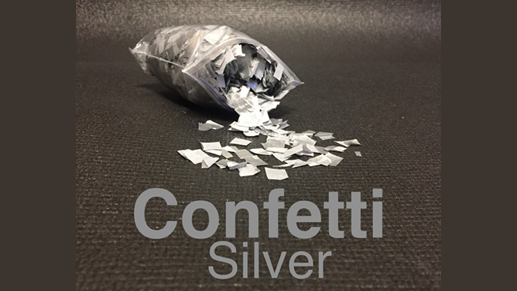 Confetti SILVER Light - Victor Voitko (Gimmick and Online Instructions)