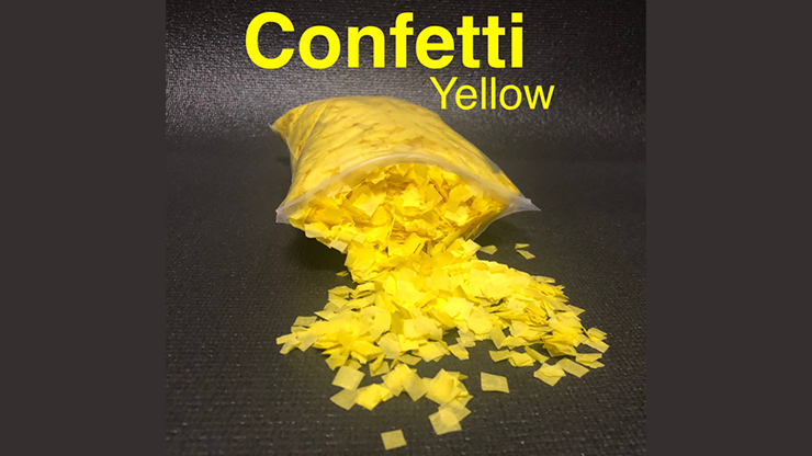 Confetti YELLOW Light - Victor Voitko (Gimmick and Online Instructions)