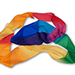 Multicolor Silk Streamer 4 inch by 15 feet from Magic by Gosh - Trick