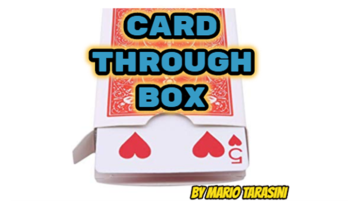 Card Through Box - Mario Tarasini video DOWNLOAD