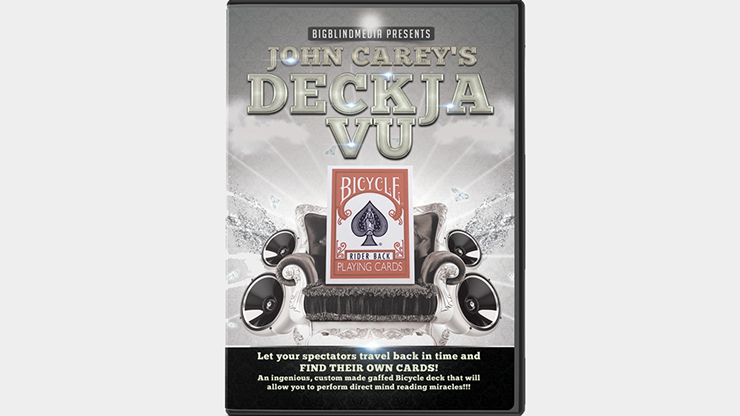 Big Blind Media Presents Deck Ja Vu Red (Gimmicks and Online Instructions) - John Carey