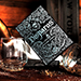 Disparos Black Playing Cards