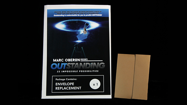 OUTSTANDING Refill Envelope - Marc Oberon