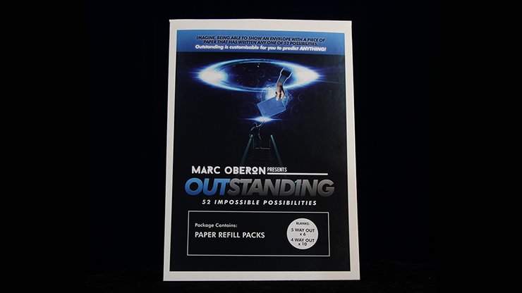 OUTSTANDING Refill Cards (Blank) - Marc Oberon