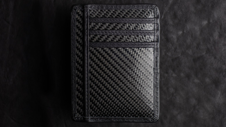 Shadow Wallet Carbon Fiber (Gimmick and Online Instructions) - Dee Christopher and 1914