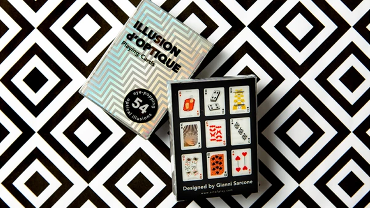Illusion d'Optique Playing Cards - Art of Play