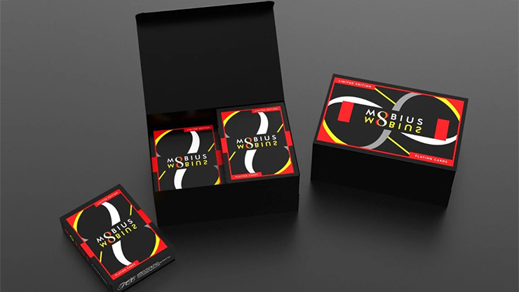 MOBIUS Black Playing Cards - TCC Presents