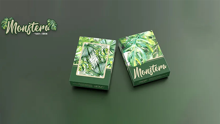 Monstera (Green) Playing Cards - TCC Presents