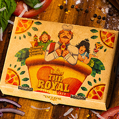 The Royal Pizza Palace Playing Cards Set - Riffle Shuffle