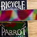 Gilded Bicycle Parrot - Cartas Bicycle