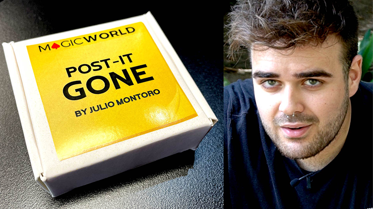 POST IT GONE (Gimmicks and Online Instructions) - Julio Montoro  and MagicWorld