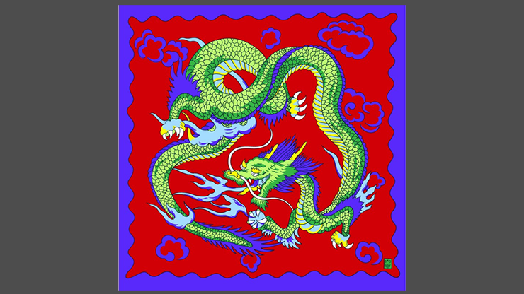 Rice Symphony Silk 36 (Red Dragon) - Silk King Studios