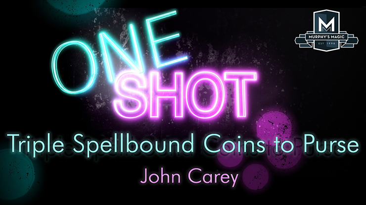 MMS ONE SHOT  Triple Spellbound Coins to Purse - John Carey video DOWNLOAD