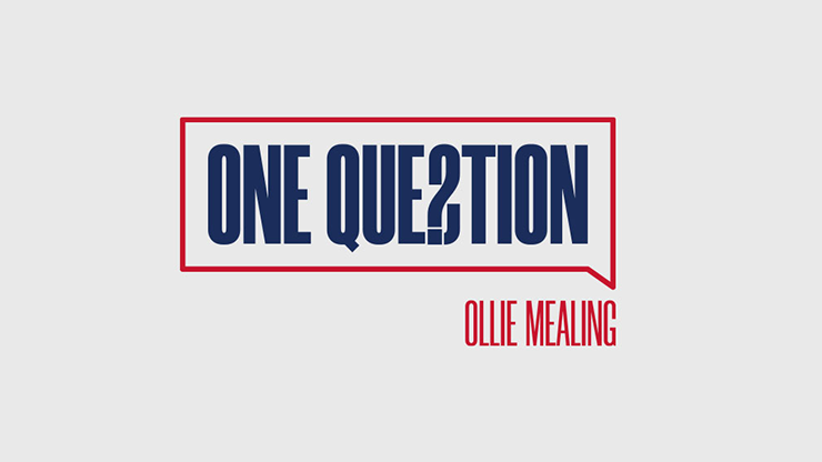 One Question (Gimmicks and Online Instructions) - Ollie Mealing