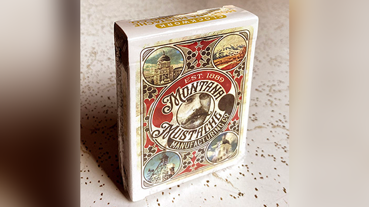 Clockwork: Montana Mustache Manufacturing Co. Playing Cards - fig 23