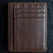 Limited Edition Shadow Wallet Bourbon Tan Leather (Gimmick and Online Instructions) - Dee Christopher and 1914