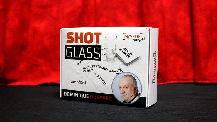 Shot Glass (Gimmicks and Online Instructions) by Dominque Duvivier