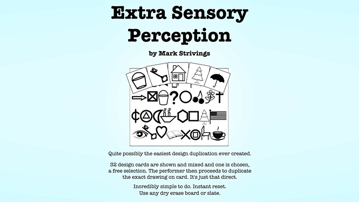 Extra Sensory Perception - Mark Strivings