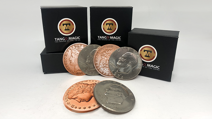 Copper Morgan Hopping Half (Gimmicks and Online Instructions) - Tango Magic