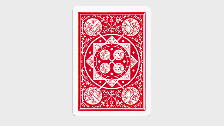 Tally Ho Fan Back Gaff Pack Red (6 Cards) - The Hanrahan Gaff Company