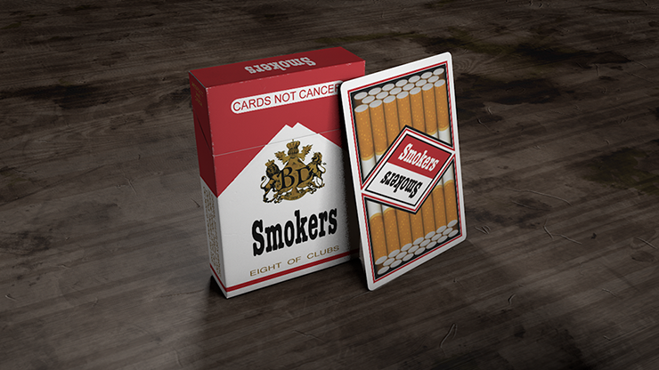 Smokers Playing Cards - Bill Davis