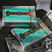 Gemini Casino Turquoise Playing Cards  - Gemini