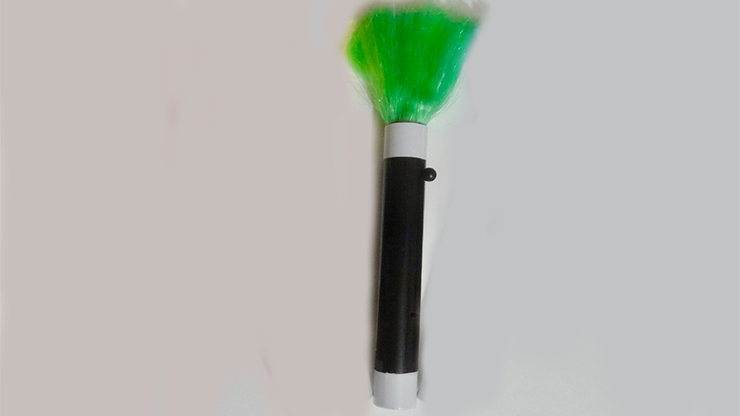 Feather Duster Wand (GREEN) Silly Billy