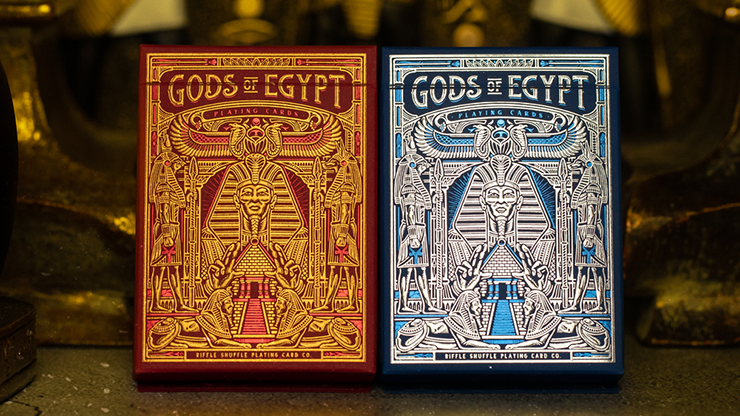 Gods of Egypt (Red) - Cartas Bicycle - Divine - Cartas Bicycle