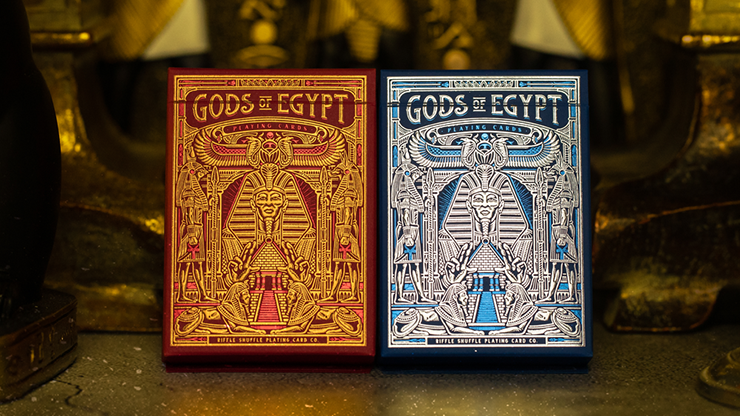 Gods of Egypt (Blue) - Cartas Bicycle - Divine - Cartas Bicycle