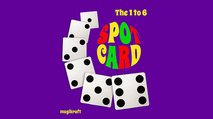 1 TO 6 SPOT CARD - Martin Lewis