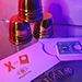 X BLACK HOLE BLUE (Gimmicks and Online Instructions) by Kingsley Xu - Trick