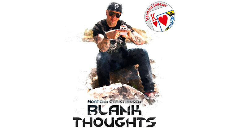 Blank Thoughts Standard Index (Gimmicks and Online Instructions) - Mortenn Christian