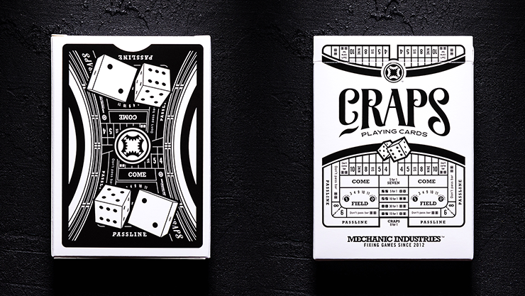 Craps Playing Cards (Gimmicks and Online Instructions) - Mechanic Industries